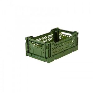 Aykasa Mini scatola pieghevole, cachi / verde militare